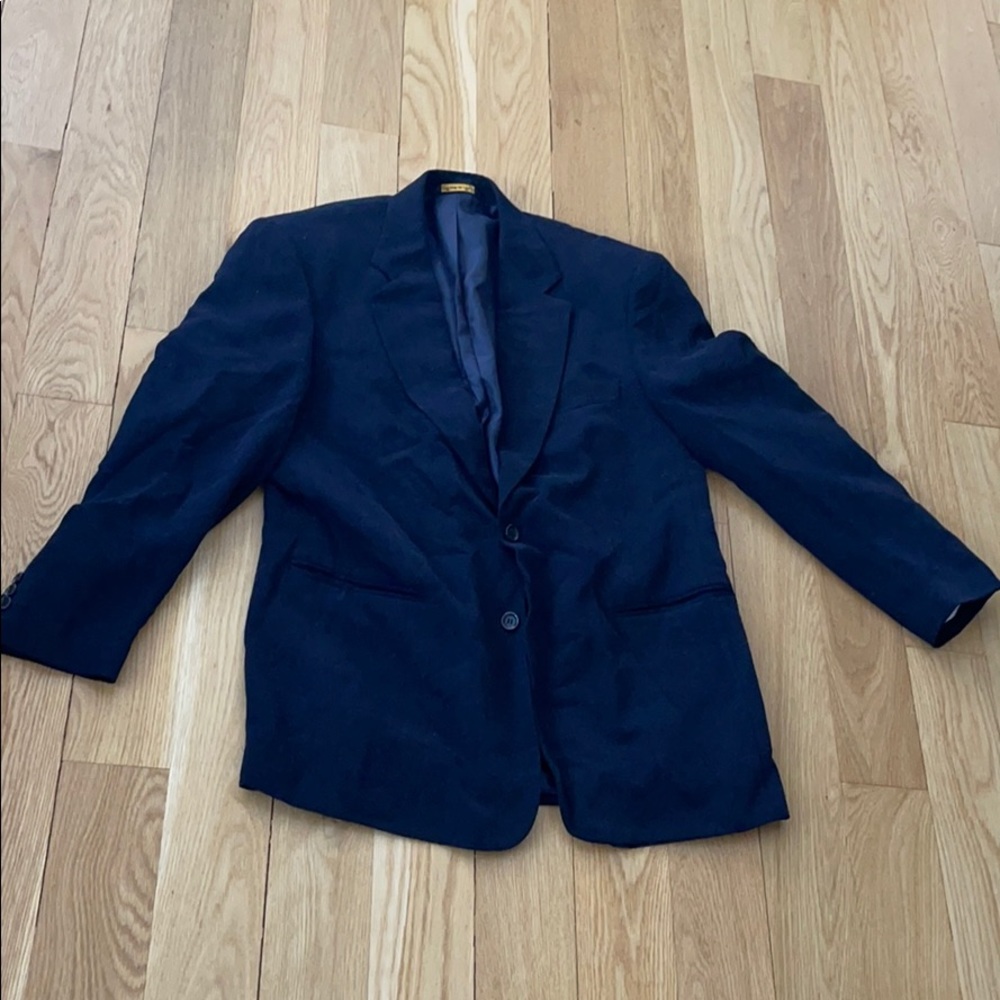 Men’s navy blazer jacket